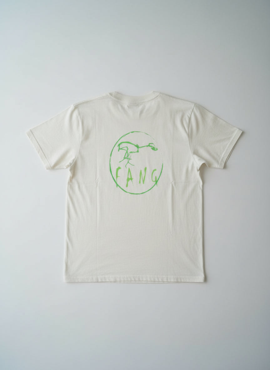 Fang t-shirt Raw Organic